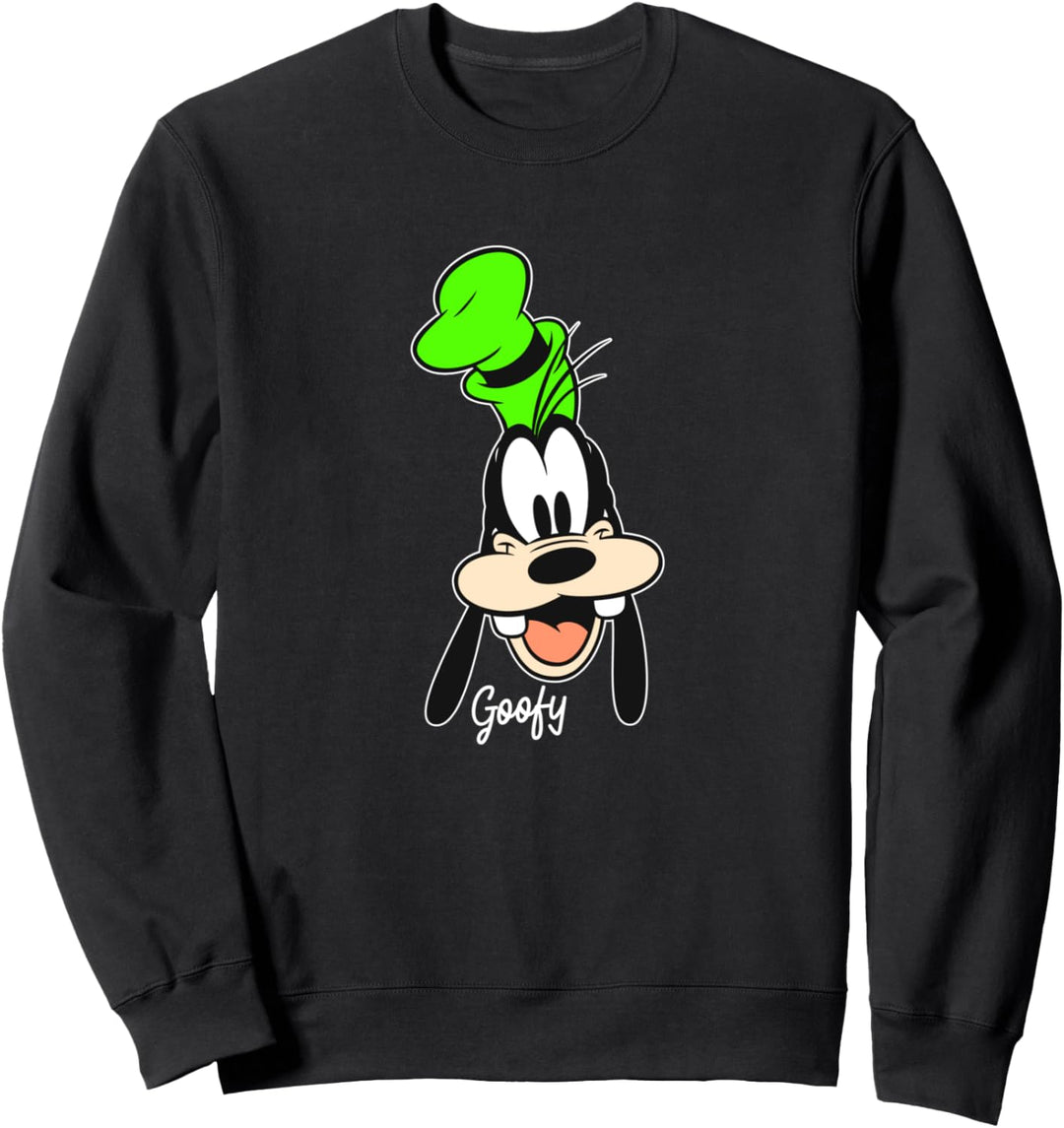 Disney Goofy Big Face Smile With Hat Sweatshirt