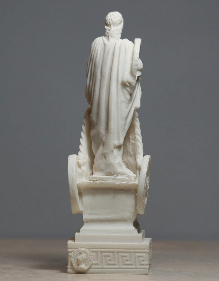 Ares Mars Griechische Gott des Krieges Alabaster Statue Skulptur Figur handgefertigt 170 ΄ ΄