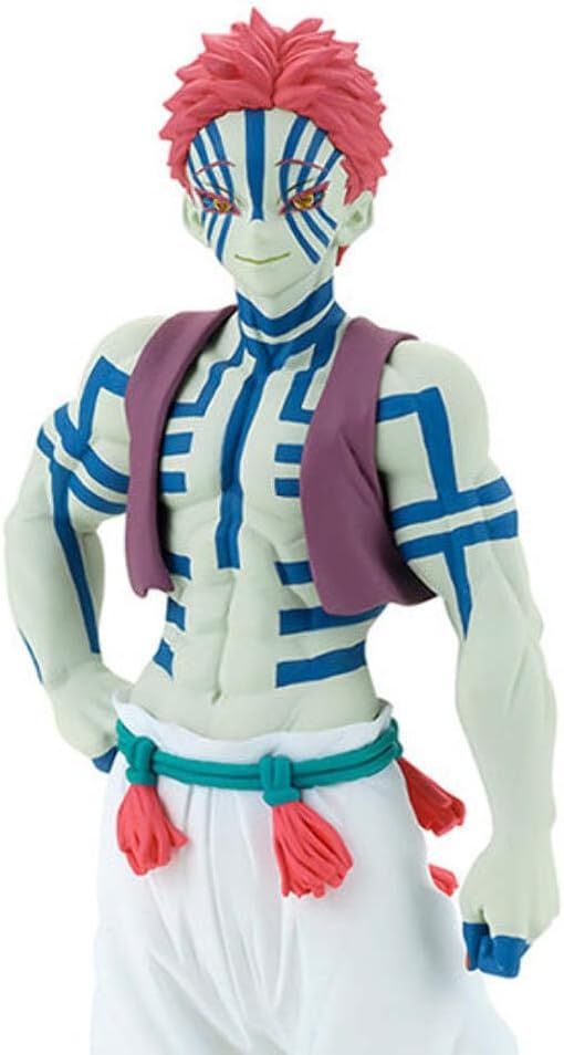 Banpresto Demon Slayer - Akaza - Figurine Demon Series 17cm, One Size