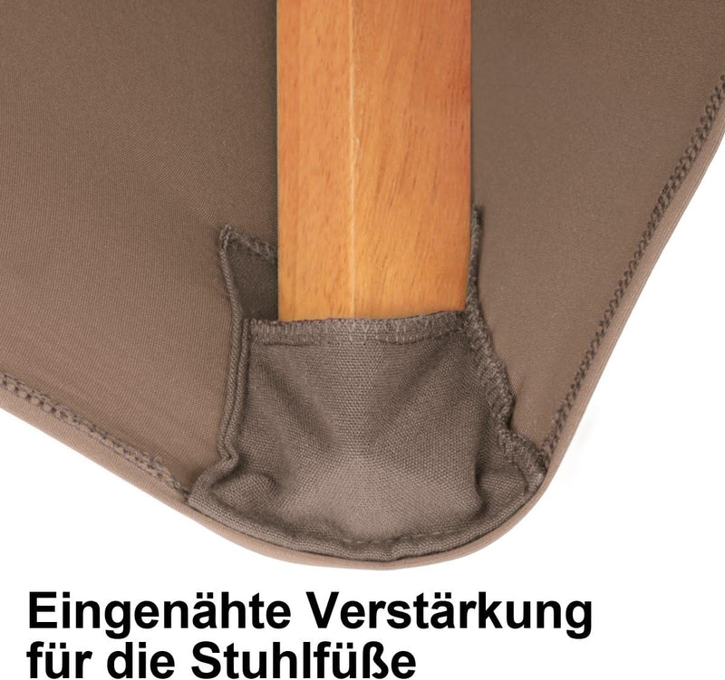 Gräfenstayn 4er-Set Stretch-Stuhlhusse Victoria - runde und eckige Stuhllehnen - VORTEILSPACKUNG - b