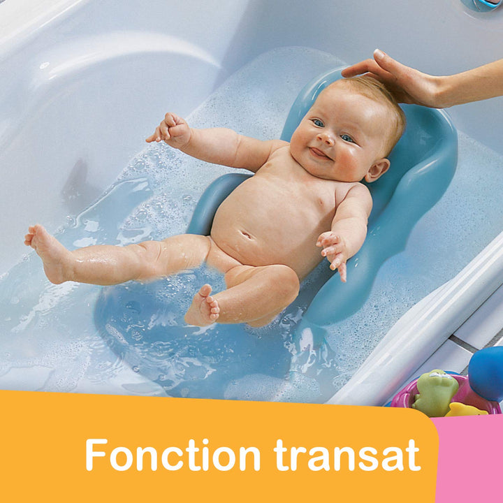 Tigex Collexion Babyliege für Badewanne, Perlgrau