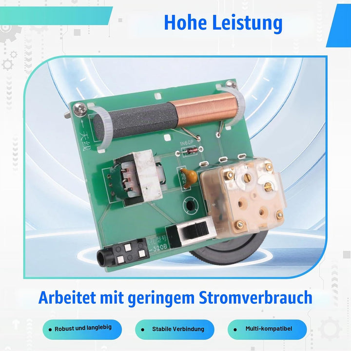 Crystal Radio Simple Electronic Circuit Board -Baugruppe Kann Funksignale Normalerweise Empfangen, N