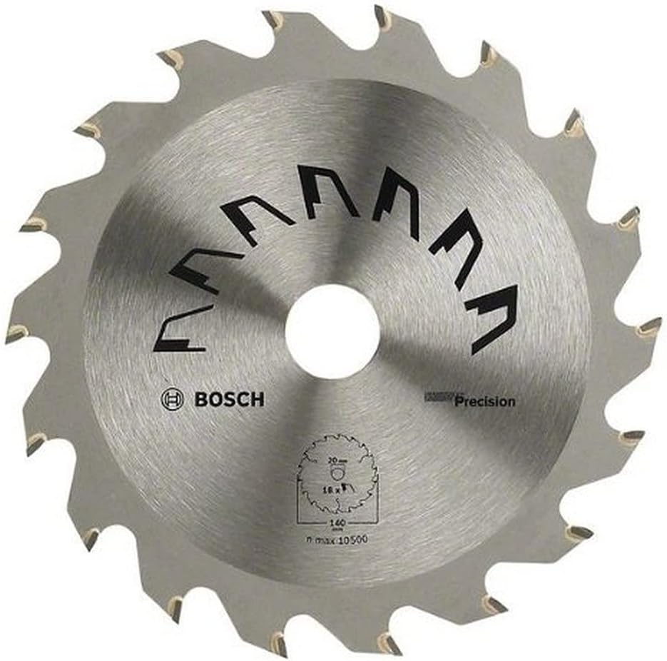 Bosch 1x Kreissägeblatt Precison (Sägeblatt für Holz, Ø 210 x 2.5/1.5 x 30 mm, 24 Zähne, ATB, Zubehö