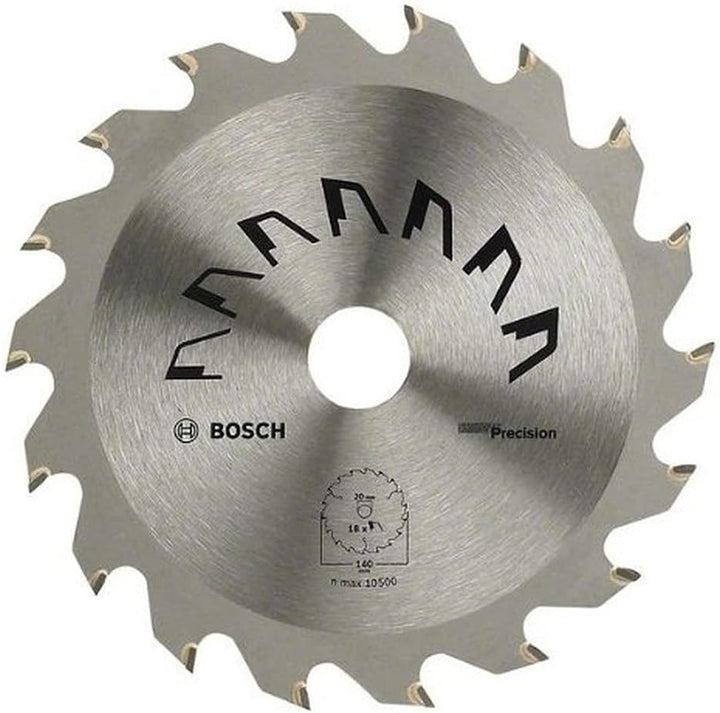 Bosch 1x Kreissägeblatt Precison (Sägeblatt für Holz, Ø 210 x 2.5/1.5 x 30 mm, 24 Zähne, ATB, Zubehö