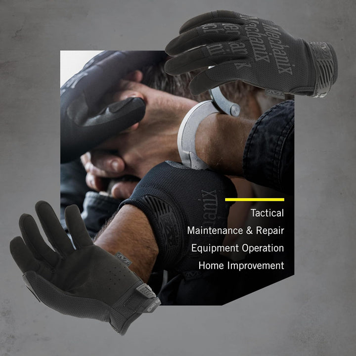 Mechanix MG-55-008 Wear Original Covert Handschuhe (Small, Vollständig schwarz) Einsatzhandschuhe 26