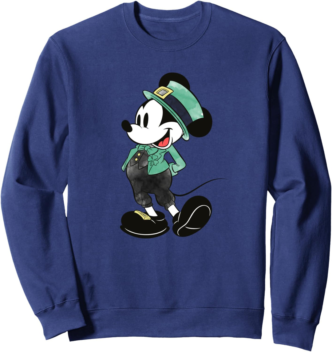 Disney Mickey Mouse Irish Costume St. Patrick's Day Sweatshirt