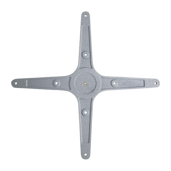 Bolero dn641 Vier bein Tisch Boden, Aluminium, 680(H) x 650(L) x 650(W)mm