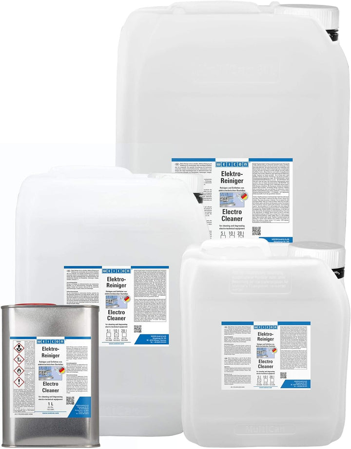 WEICON Elektro-Reiniger 28 L, Kontaktreiniger für Elektronik, Platinenreiniger, Leiterplattenreinige