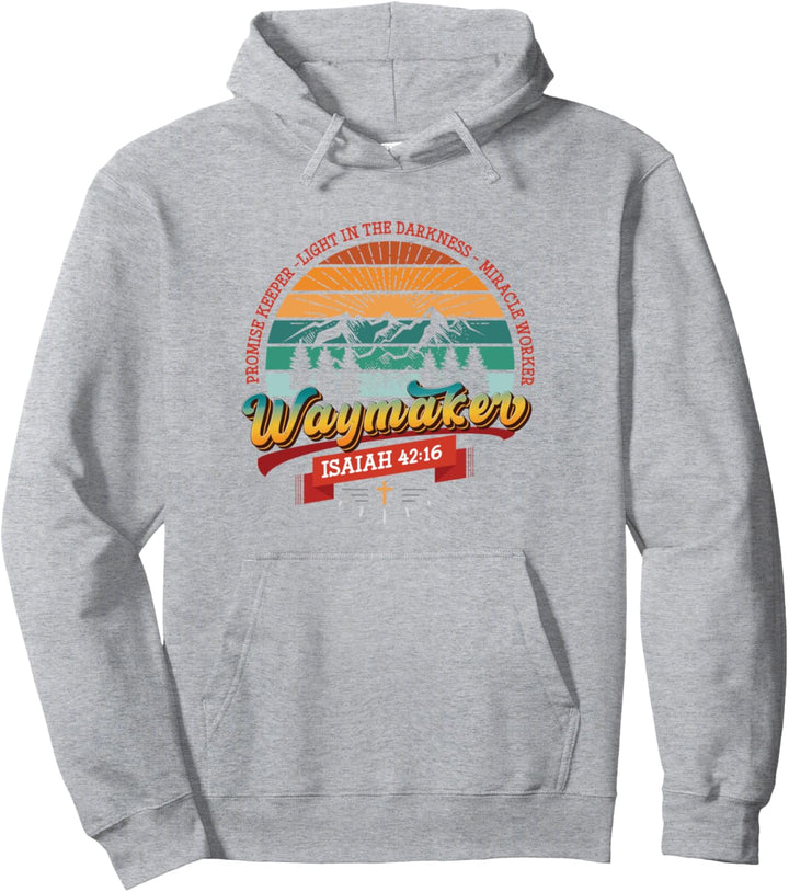 Waymaker Promise Keeper Christliches Pullover Hoodie