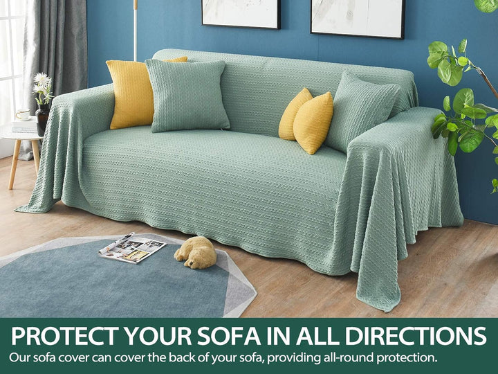 PETCUTE Überwurf Couch Tagesdecke Mehrzweck Sofa Überwurf Dekorative Stuhl Wandteppich Tagesdecke He