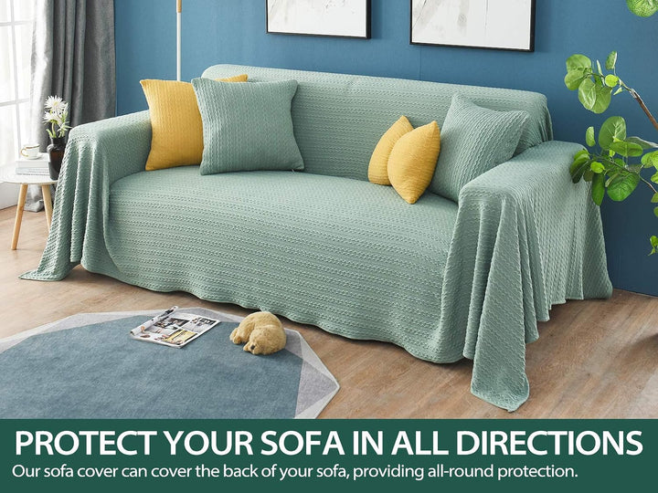 PETCUTE Überwurf Couch Tagesdecke Mehrzweck Sofa Überwurf Dekorative Stuhl Wandteppich Tagesdecke He