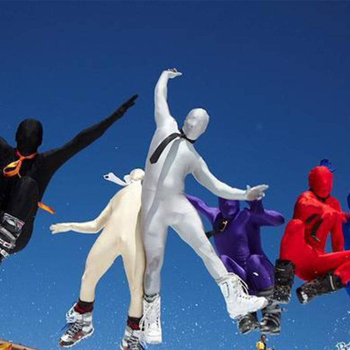 Morphsuits MSSIX Farbe Costume Body Suit, Silber, XL Silber XL, Silber XL