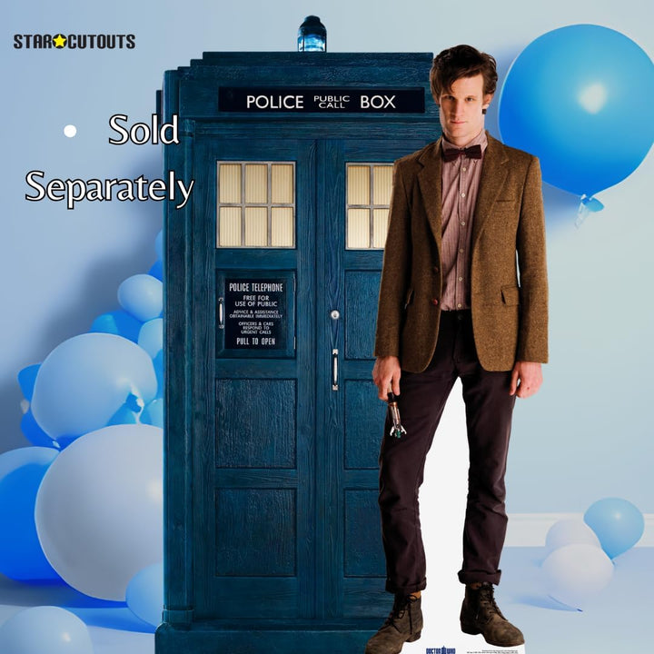 STAR CUTOUTS SC192 Elfte Doctor Who Matt Smith Pappaufsteller in Lebensgrösse, Einfarbig, Lifesize,