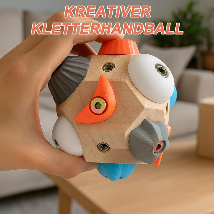 Handgefertigter Klettertrainingsblock - 3D Klettertrainingsball, Trainingsbälle für Handkraft und Fi