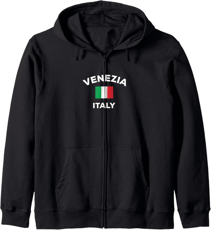 Venezia Italy Italian Flag City Venice Kapuzenjacke