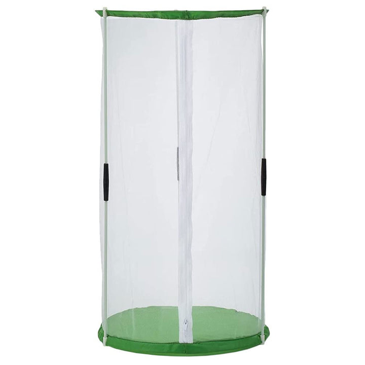 Yardwe Schmetterlingskäfig Tragbarer Käfig Für Schmetterlingszucht Hochtransparenter Netzkäfig 30x60
