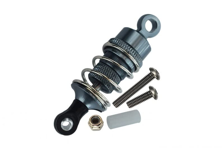 GPM Kyosho Motorcycle NSR500 Tuning Teile Aluminium Drive Shock (52mm) - 1Pc Set Gray Silver