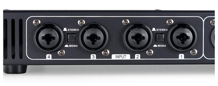 Pronomic P-154E MKII Endstufe - 4-Kanal Endstufe - Leistung RMS/4 Ohm: 4x 150 Watt - Besonders geeig