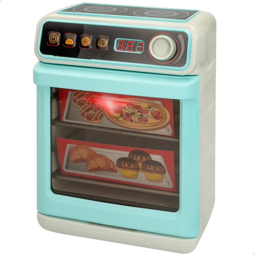 ColorBaby Play 46901 Spielzeugofen mit Lichtern und Geräuschen für Jungen und Mädchen, Mein erster O