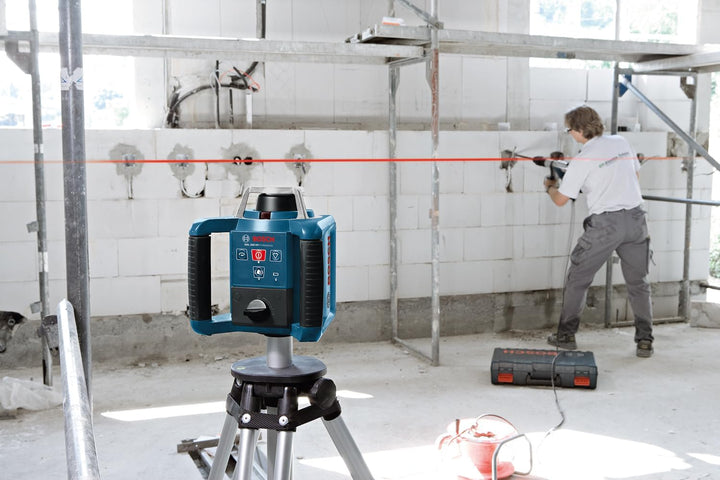 Bosch Professional Rotationslaser GRL 300 HV (roter Laser, Laserempfänger LR 1, Arbeitsbereich: bis