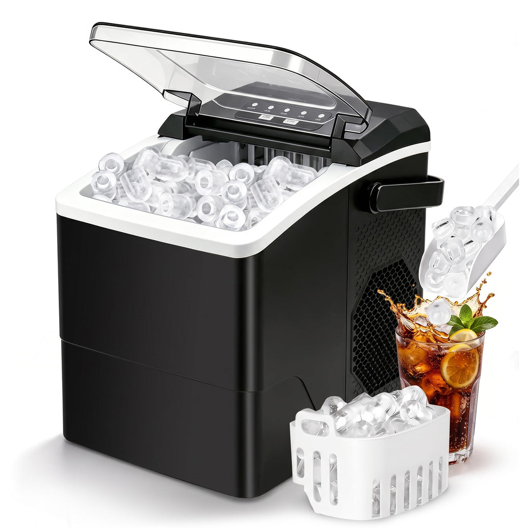 Eiswürfelmaschine Klein Ice Maker Leise - 2Grössen von Bullet Ice Cube Maker Eiswürfel maschine Mini