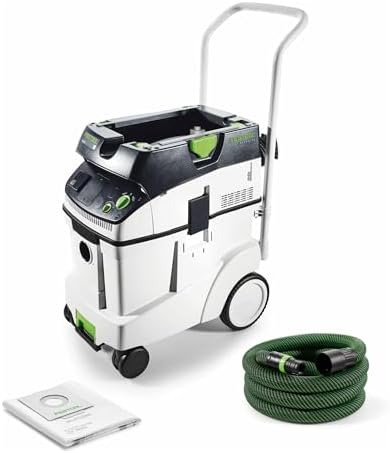 Festool Absaugmobil CTL 48 E CLEANTEC (mit Hauptfilter, SELFCLEAN Filtersack, Saugschlauch glatt Ø 2