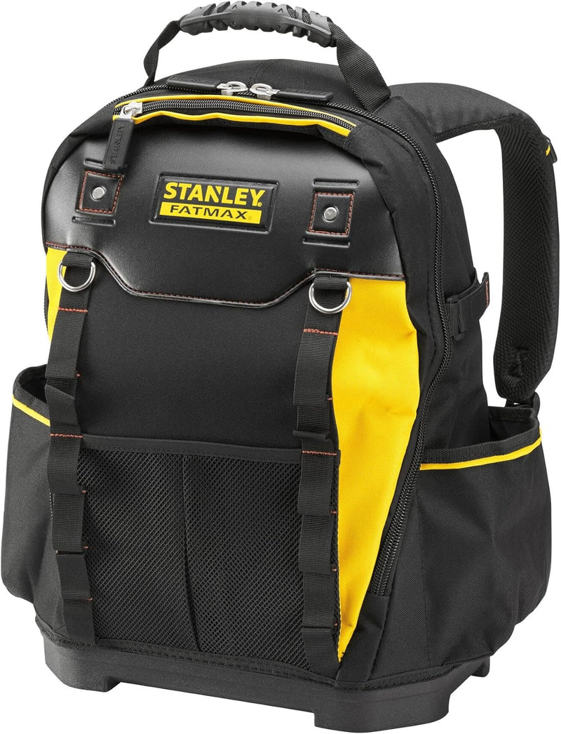 Stanley Werkzeugrucksack (36 x 46 x 21 cm, mit Taschen für Werkzeug, Zubehör, Laptop, Netzfach, robu