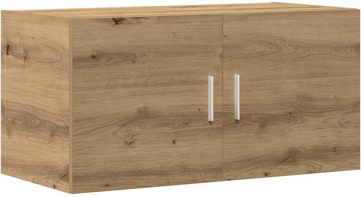vidaXL Wandschrank Artisan-Eiche 80x39x40 cm Holzwerkstoff, TV-Hängeschrank, TV-Hängeschränke, schwe