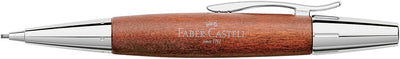 Faber-Castell 138382 - Drehbleistift e-motion Birnbaum / Metall, Mine: 1,4 mm, inklusive Geschenkver