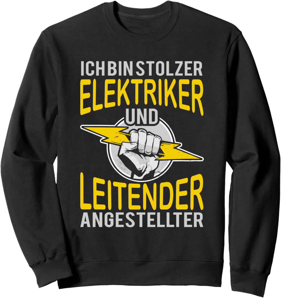 Elektriker Elektrotechnik Elektroniker Elektrotechniker Sweatshirt