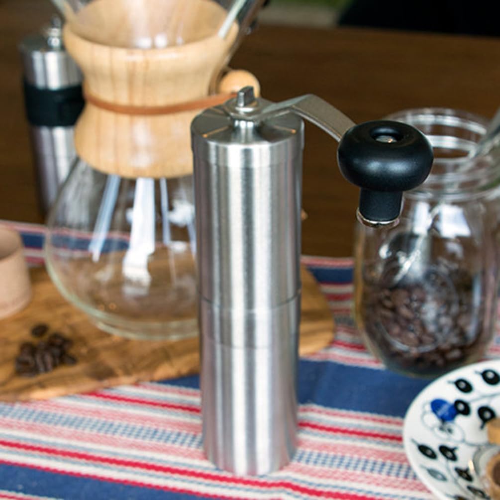 Porlex Tall II Kaffee-HandmÃhle aus Japan, Silber
