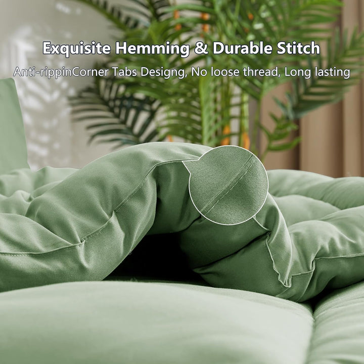 WAVVE Bettdecke 140x200 cm Ganzjahresdecke 4 Jahreszeiten, Steppdecke 300gsm Mikrofaser 140x200cm, S