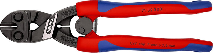 Knipex CoBolt® Kompakt-Bolzenschneider schwarz atramentiert, mit schlanken Mehrkomponenten-Hüllen 20