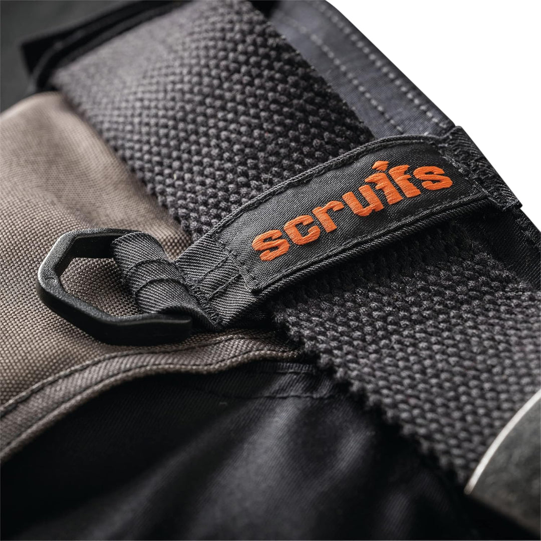 Scruffs Arbeitshose mit Holstertaschen „Pro Flex“, schwarz 28W / 30L, 28W / 30L