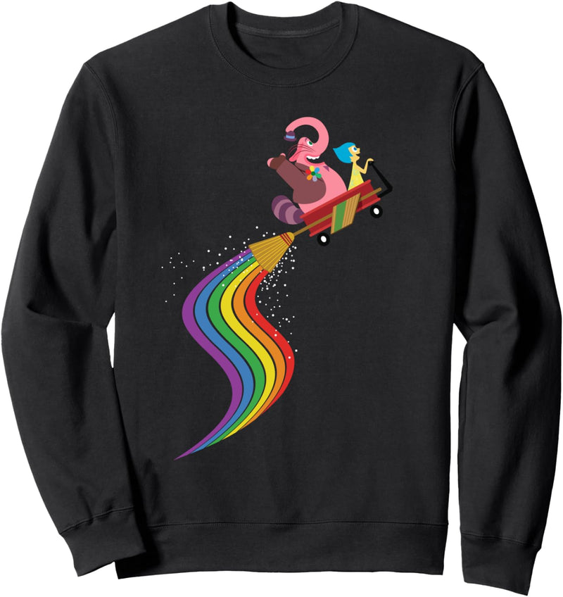 Disney Pixar Inside Out Bing Bong and Joy Rainbow Sweatshirt