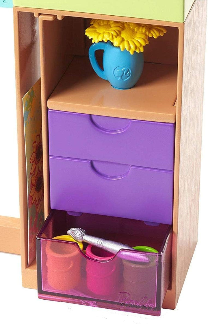 Mattel Barbie FJB26 Berufe Spielset Kunstatelier