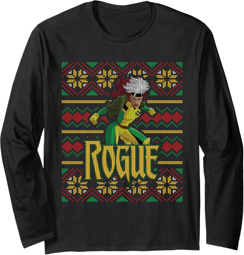 Marvel X-Men Rogue Holiday Sweater Langarmshirt