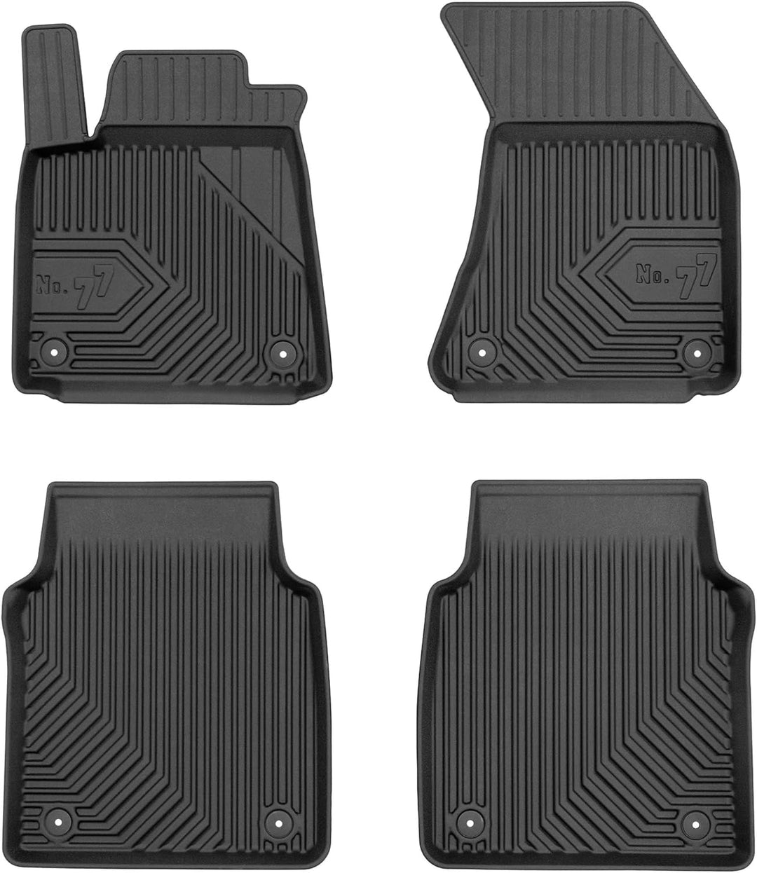 SMK Gummimatten Auto fussmatten Satz für Audi A8 D4 2009-2017 Erleben Sie einen neuen Standard des R