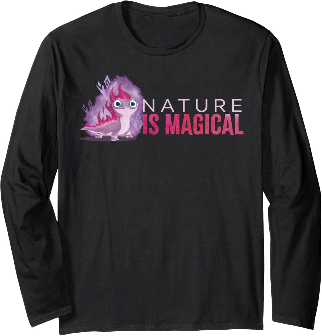 Disney Frozen 2 Bruni The Salamander Nature Is Magical Langarmshirt