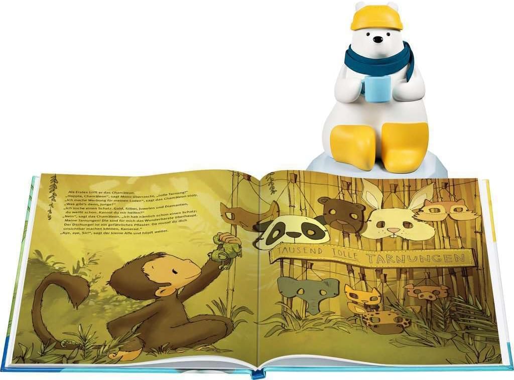 Ravensburger 00096 - SAMi, dein Lesebär, Starter-Set - Der grösste Schatz der Welt, für Kinder, Mitt
