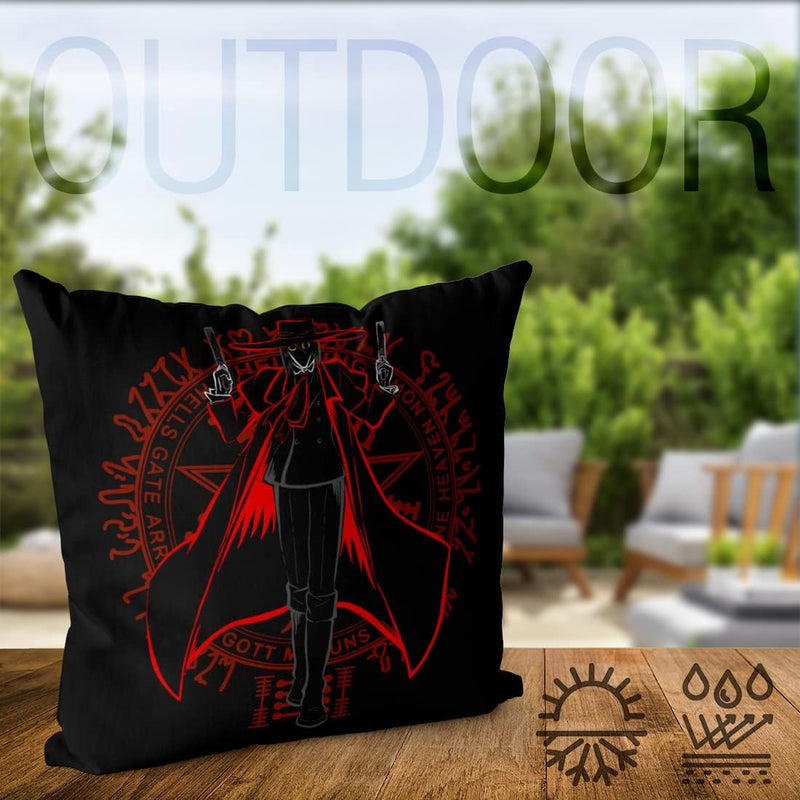VOID Alucard Vampir Kissenbezug Kissenhülle Polyester wasserfest Outdoor Hellsing Anime Manga Japan,