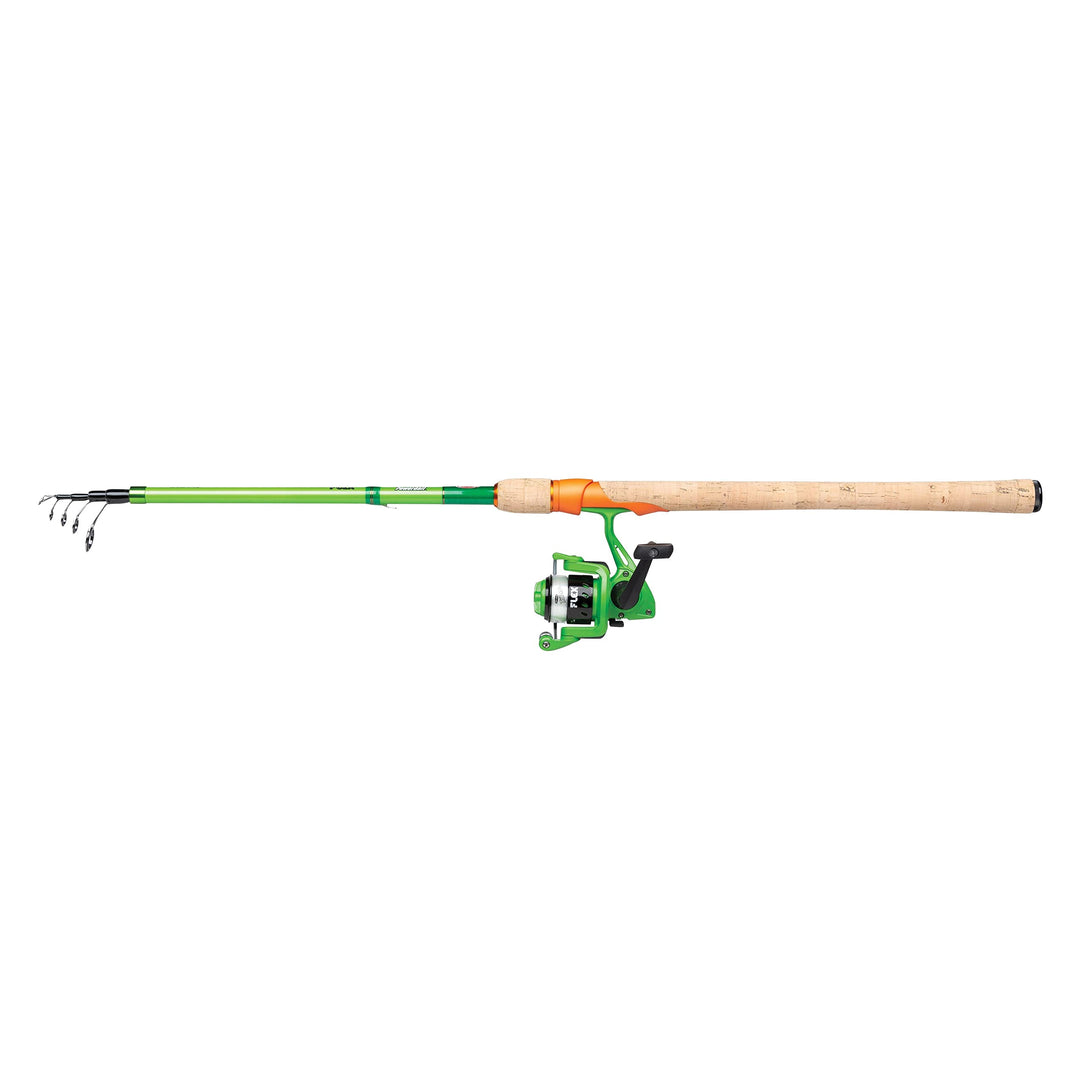 Berkley Flex Trout Teleskop-Spinnrute und Rollen-Kombination – telekopierbare Forellenrute 2.70 m |5