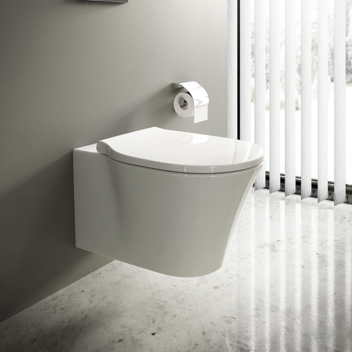 Ideal Standard E036701 WC-Sitz Wrapover ohne Softclosing Weiss, Wrapover ohne Softclosing Weiss