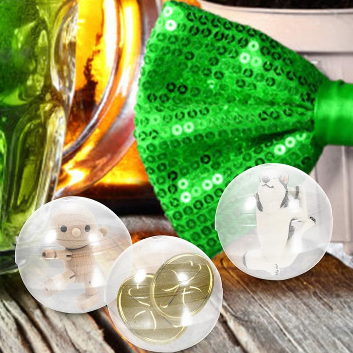 PRETYZOOM 20 Stück Klauenmaschinenbälle Transparent 2.76In Befüllbare Kunststoffkugeln Für Spielzeug