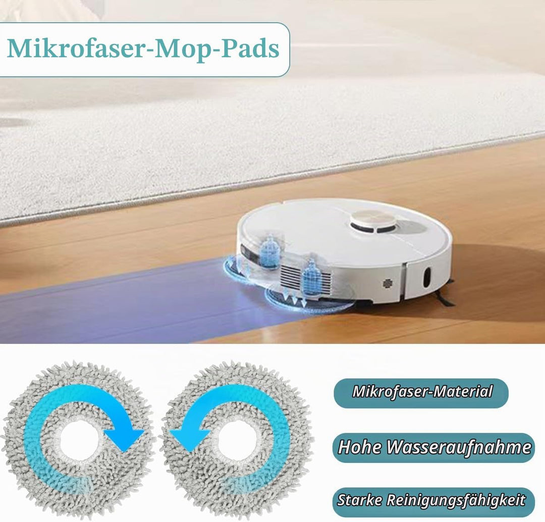 SpeHiate Zubehör für Dreame L10s Pro Ultra Heat/ L10s Ultra Gen 2 Saugroboter, Ersatzteile Kit für D