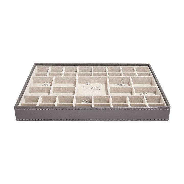 Stackers – Schmuckbox, besonders Tief, 41 Fächer, mink, 36 x 25 x 4 cm, Mink