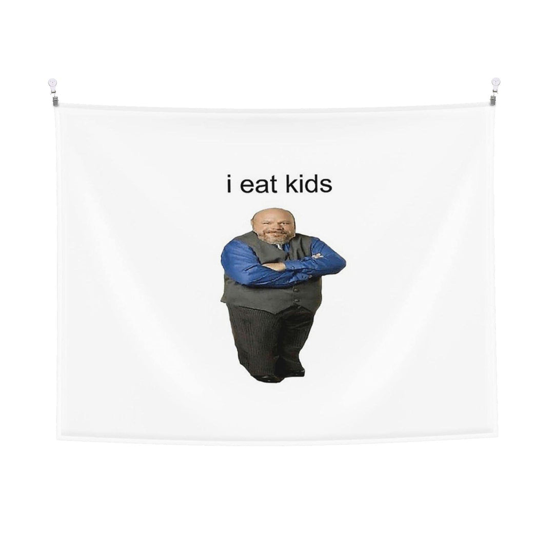 LWIEF Wealth Bertram Eats Kids Wandteppich, Wandbehang, natürliche Landschaft, Schlafzimmer, Wohnzim