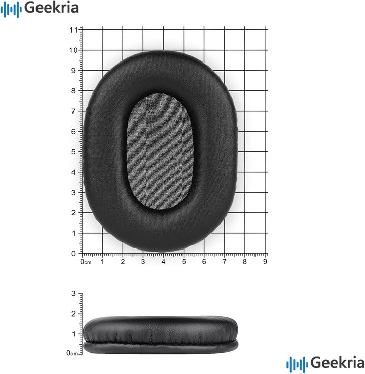Geekria Ersatz-Ohrpolster für Kopfhörer Sony MDR7506, MDRV6, MDRV7, MDRCD700, MDRCD900ST, Ohrpolster