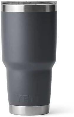 YETI Rambler, Edelstahl, Becher, Graphite, 30oz (887ml), Graphite