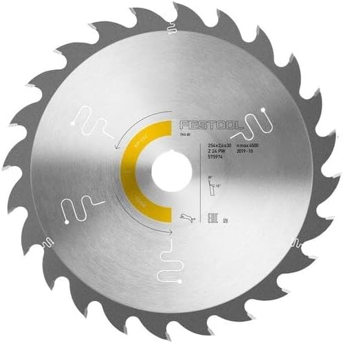 Festool Kreissägeblatt HW 254x2,4x30 PW24 WOOD RIP CUT